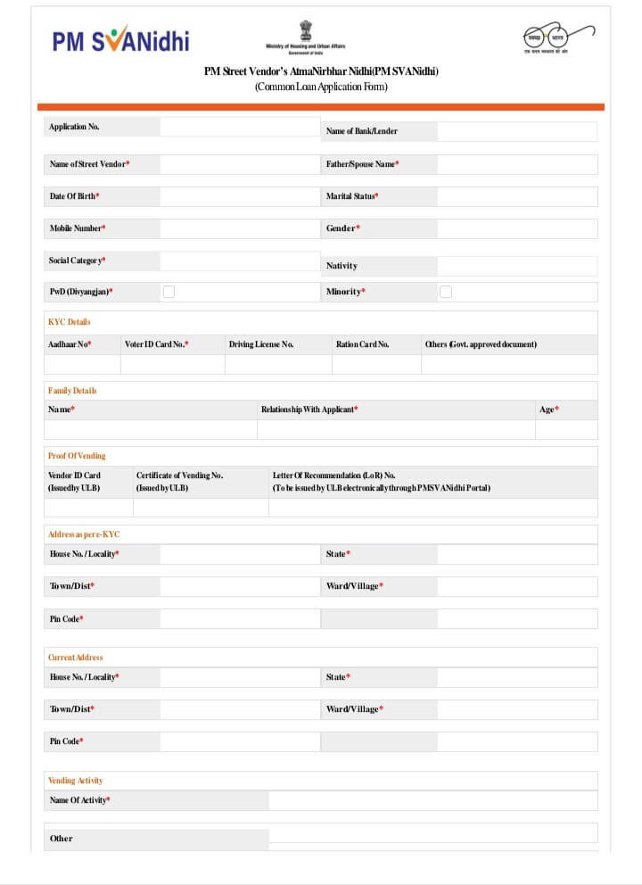 PM SVANidhi Yojana 2025