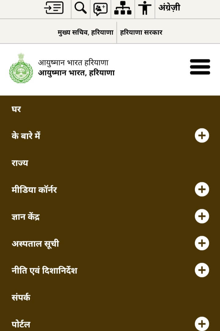 Chirayu Yojana Haryana List